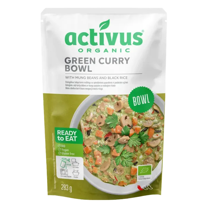 Activus Bowl zelený s mungem a černou rýží BLP 283g BIO